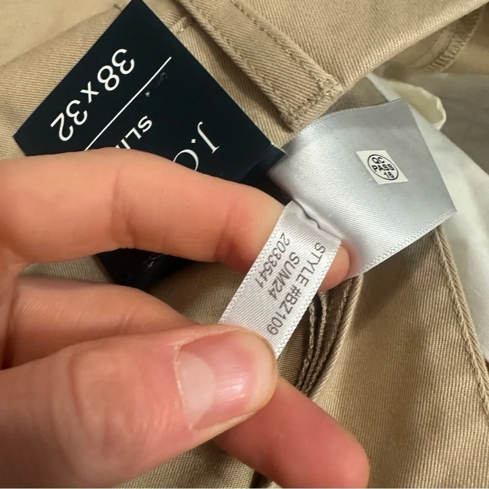 J crew British khaki Slim-fit TruTemp365® chino pant